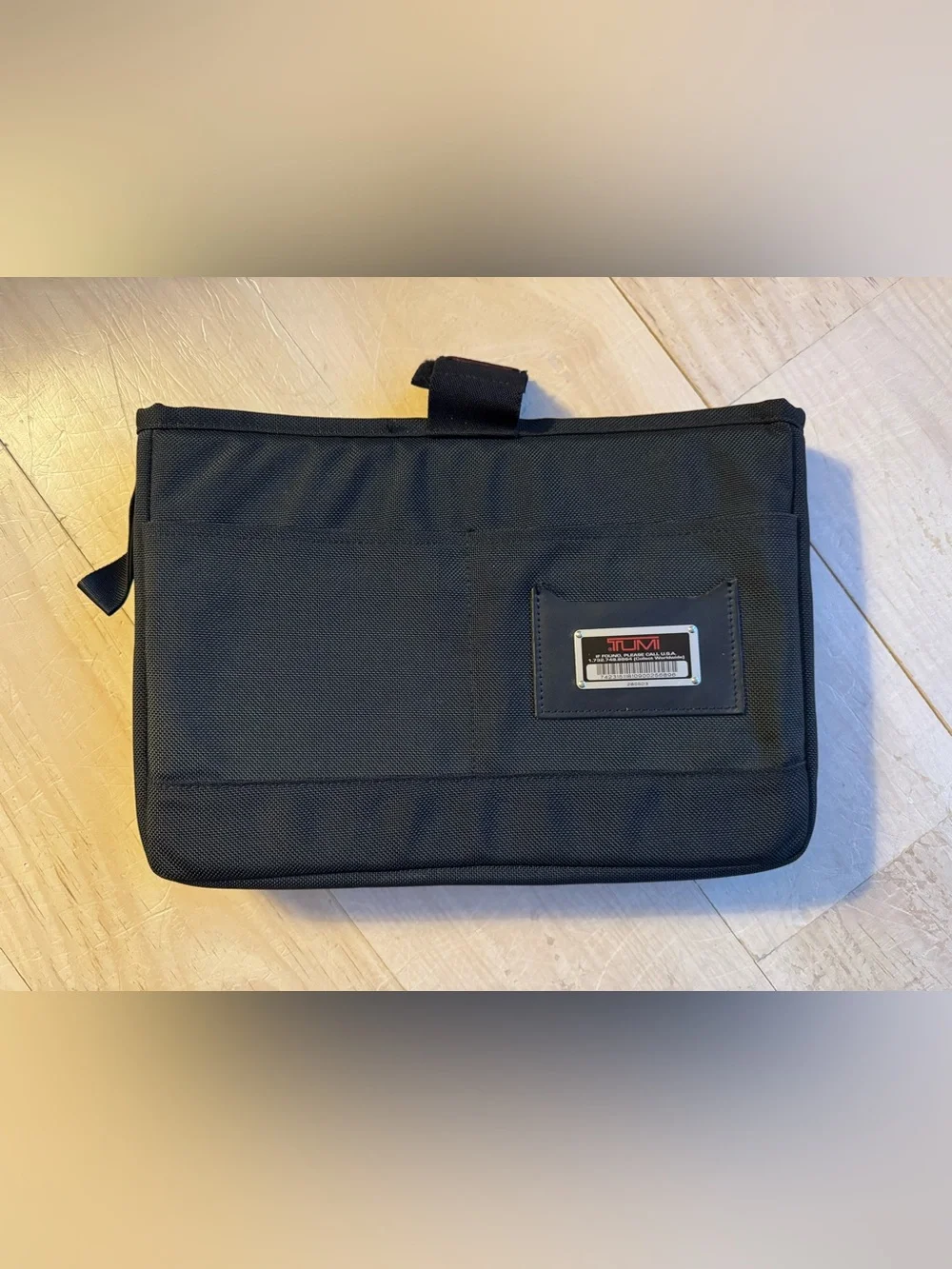 BUNDLE Tumi Laptop Bag, Laptop Insert and Tumi Flat Folding Pack